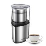 Nuts Professional Custom Coffee Grinder Machine Electric 200W Stainless Steel for sale
