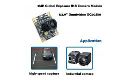 China OG02B10 60FPS USB Camera Module Global Shutter For Industrial Machine Vision Applications supplier