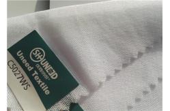 China Circular Knit Stretch Interlining Material C5027WS With Double Dot PES Coating supplier