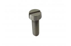 China M1-M10 Polished Titanium Slotted Cheese Head Machine Screws for Hardware Applications supplier