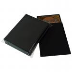 CPP Orange Texture Matte Black Card Sleeves MTG Protection 66X91mm Easy Shuffling for sale