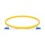 LC UPC To LC UPC Simplex G652D OS2 Fiber Optic Cable Single Mode PVC for sale