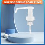 304/316 Spring Handwash Mousse Foam Pump For Professional Cosmetic Packaging for sale