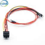 Molex 4.2mm 5557 2*4 8 Pins Custom Wire Harnesses and Cables With M4 Circular Terminal for sale