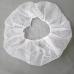 Double Elastic Surgical Medical Bouffant Cap Nonwoven Disposable Hair Net Cap for sale