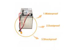 China IP68 Waterproof Practical Li Ion LifePO4 , 24V Lithium Phosphate Battery supplier