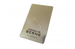 China Customised Printing NFC Metal Steel MF 1K Contactless Card supplier