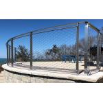 Balconies Stairways Safety Steel Wire Netting Anti Corrosive 316 Stainless for sale