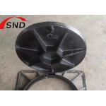 Ductile Iron Manhole Cover 600*600 Mm Sizes Class C250 Cover