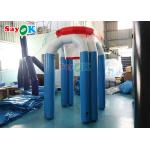 Giant Throwing Game Inflatable Basketball Hoop For Family Fun