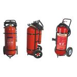 Easy Installation DCP Trolley Fire Extinguisher 25kg For Industry OEM / ODM for sale