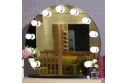 China High Output Makeup Mirror With Lights Customizable Illuminated Makeup Mirror supplier