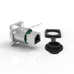 Female Industrial Waterproof Rj45 Connector for Outdoor Industrial Chassis for sale