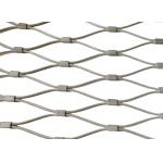 Flexible Stainless Steel Ferrule Rope Mesh For Safety Zoo Mesh for sale