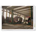 Land Wind Steel Tube Tower Robust Structure Welding Column Boom With Trolley