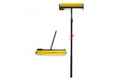 China Window Solar Panel Cleaning Brush With Water Fed Telescopic Pole supplier