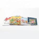 Coated Paper Custom Printed Booklets / Luxury Story Children Board Book for sale