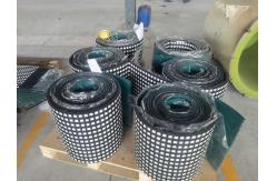 China Conveyor Ceramic Rubber Lagging CN Bonding Layer Conveyor Drum Lagging supplier