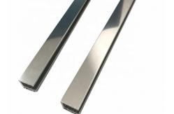 China 6063 T5 Polished Aluminium Profile For Shower Room Showering Door supplier