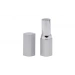 Square Silver Aluminum 3.5g Lipstick Packaging Tube Container for sale