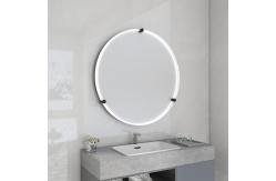 China Modern Bedroom Vanity Mirror With Lights Seamless Light Up Vanity Mirror supplier