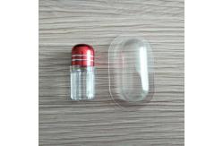 China 33mm Empty Plastic Pill Capsules supplier