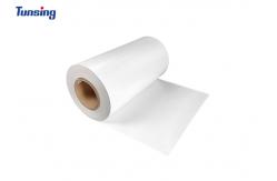 China Cleaning Resistance PES Hot Melt Adhesive Film Excellent Dry For PVC supplier