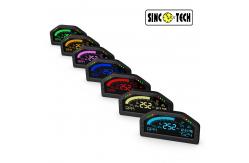 China 6.5 Inch 9000RPM LCD Screen Race Car Dashboard supplier