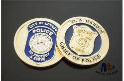 China Despoke Two Sides Brass Challenge Coins Background Sandblast For Collection supplier
