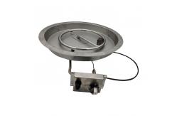 China ISO9001 Outdoor Propane Heater Gas Fire Pit Pan Kit 910mm*300mm Rectangular supplier