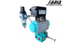 China High Performance Metal Pneumatic Actuator For Industrial Automation supplier