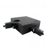 170mm Travel Electric Motorized XY Stage Table Crossed Roller Bearing for sale
