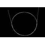 Hydrophilic Coated Surface Medical Guide Wire For Conjunction With The Endoscope
