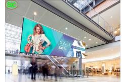 China Seamless P5 Light Weight Thinner Haning LED Display with High Frequency Dynamic Image supplier