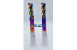 China Tungsten Steel Carbide End Mill With Variable Shank Diameter And Cutting Direction supplier