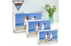 China PMMA Custom Acrylic Fabrication Floating Acrylic Box Frame Acrylic Picture Frame supplier