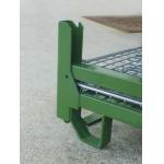 Stackable Steel Collapsible Wire Container Heavy Duty Weatherproof