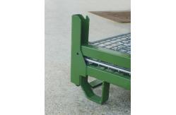 China Stackable Steel Collapsible Wire Container Heavy Duty Weatherproof supplier
