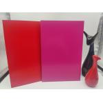 Corrosion Resistance Fire Rated ACP Sheets For Balcony 3.0mm Thick Solid Color Surface Coating for sale