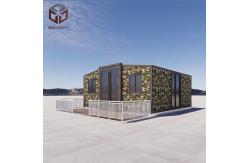 China Grade 11 Wind Resistance Premade House with Broken Bridge Aluminum Double Doors supplier