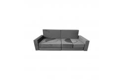 China High Density Foam Velvet Children'S Play Sofa Set With Removable Cover supplier