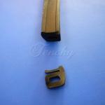 Vehicle Gasket Sealing Silicone Sponge Rubber Extrusions Low Flammability No Harmful