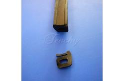 China Vehicle Gasket Sealing Silicone Sponge Rubber Extrusions Low Flammability No Harmful supplier
