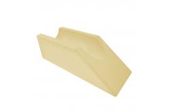 China Velvet Fabric Wedge Foam Pillow Leg Elevator Cushion With Washable Cover supplier