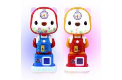 China Coin Operated Capsule Toy Vending Machine with 30KG Load Capacity and Plug Options supplier