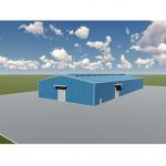Lightweight Prefabricated Steel Structure Warehouse Customized Peb Steel Structure Fabrication