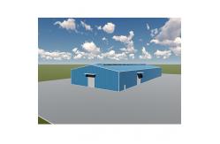 China Lightweight Prefabricated Steel Structure Warehouse Customized Peb Steel Structure Fabrication supplier