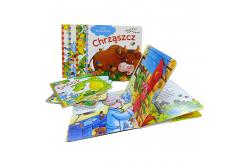 China Saddle Stitching A5 Baby Book Printing Custom Hard Cover Coated Paper supplier