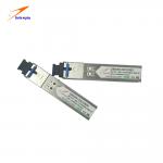 1.25G Tx1310nm RX1550nm SMF 20KM Single LC Connector SFP BIDI Transceiver for sale
