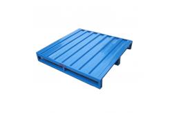 China Reinforced Transport Steel Pallet Double Faced Four Way Entry Stackable supplier
